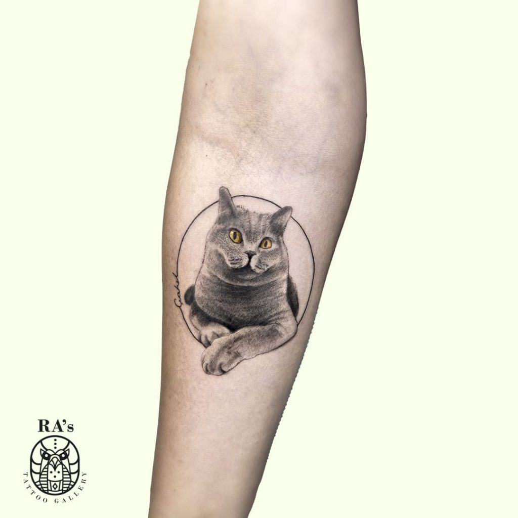 Animal Tattoo - Cat